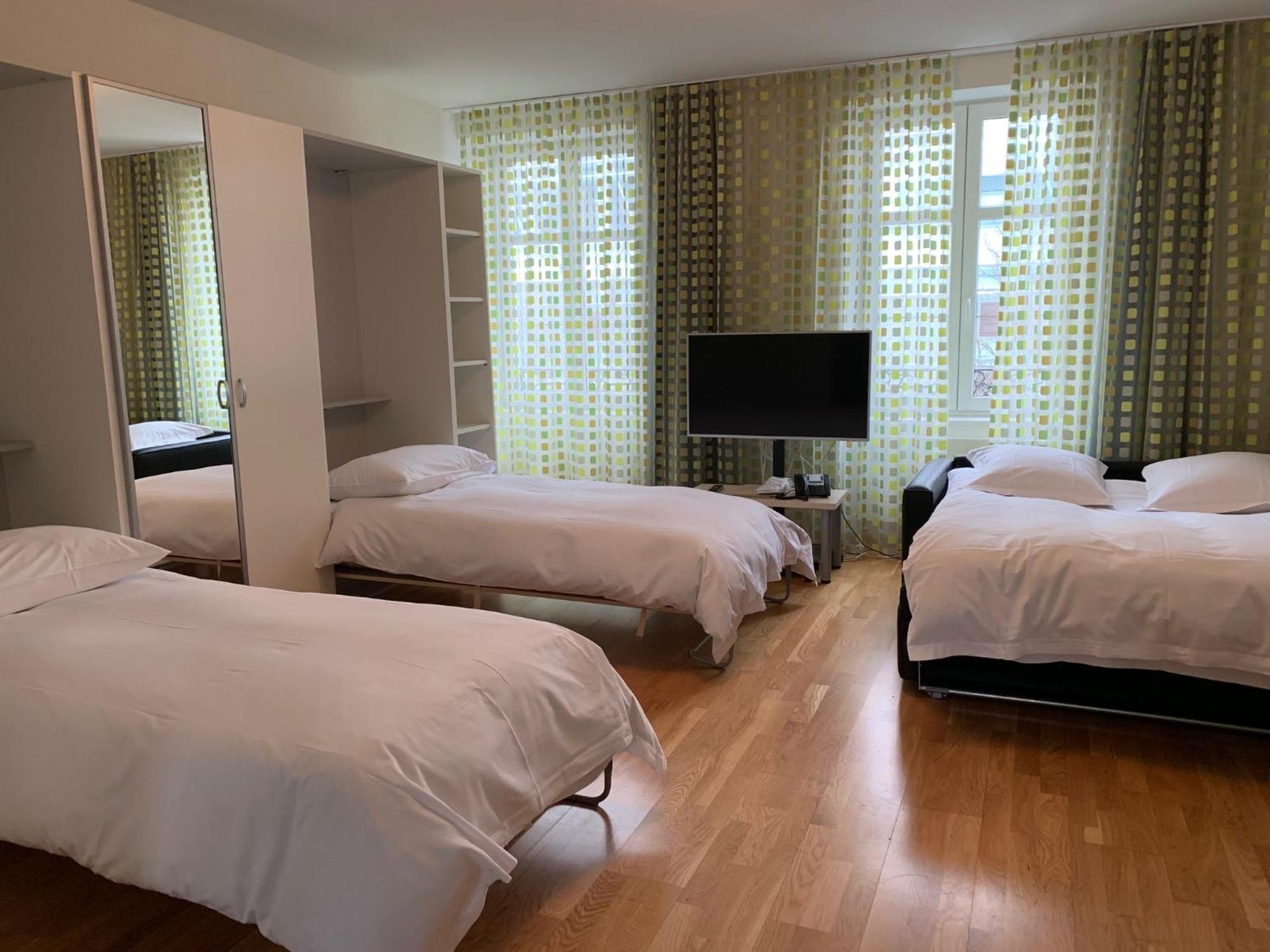 Residence Apartments By Hotel Du Commerce Basel Luaran gambar